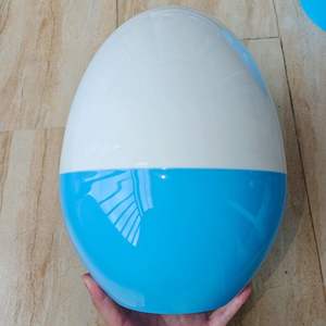 Huevos de Pascua de Plástico Gigantes de 30 cm, Coloridos, Abribles y Rellenables, para Dulces y Juguetes - Product Image 5