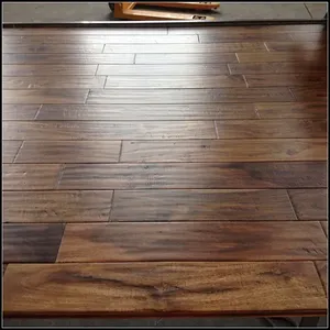 Color natural/Acacia teñida Suelo de madera dura maciza/Suelo de madera - Product Image 5