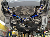 Échappement complet CSZ Titanium Valvetronic pour Audi RS6 RS7 C7 4.0T OEM Télécommande Silencieux Catback d'échappement haute Performance