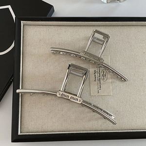 New Arrival Women's Metal Letter Claw <b>Clip</b> Thick Hair Back-of-Head <b>Clip</b> High-End Chic Niche Design Shark Handmade <b>Clip</b> Gift - Product Image 2