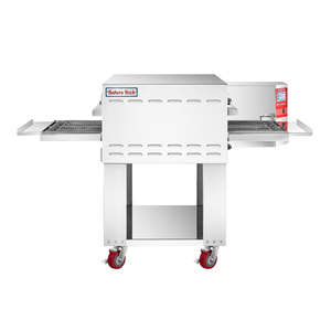 Alta Temperatura 400 ℃   Forno per Pizza <span class=keywords><strong>Margherita</strong></span> Elettrico a Gas con Nastro Trasportatore - Product Image 5