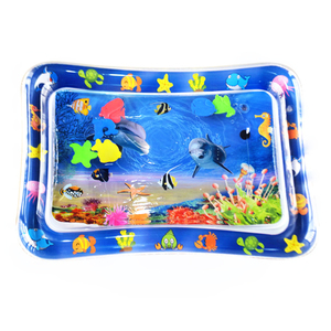 Nouveauté 2026 <span class=keywords><strong>Tapis</strong></span> de jeu aquatique gonflable pour bébé, motif dessin animé amusant, pour l'été - Product Image 1