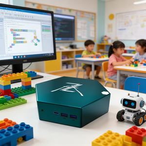 Mini PC para Clases en Línea, Transmisión <span class=keywords><strong>de</strong></span> <span class=keywords><strong>Pantalla</strong></span>, Wi-Fi 6, para Estudiantes, Aprendizaje Electrónico, Registro <span class=keywords><strong>de</strong></span> Notas, Repaso <span class=keywords><strong>de</strong></span> Cursos, Copia <span class=keywords><strong>de</strong></span> Seguridad <span class=keywords><strong>de</strong></span> Datos - Product Image 3