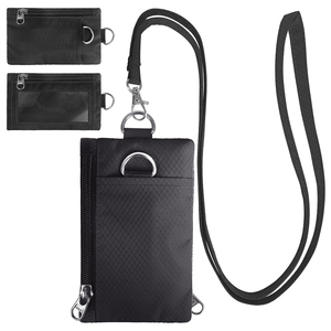 Wholesale RFID Blocking Small <strong>Wallet</strong> with Id Transparent Window Waterproof <strong>Travel</strong> <strong>Wallet</strong> for Men <strong>Women</strong> - Product Image 1