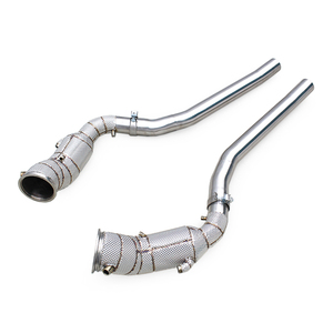 Tubo de Escape de Acero Inoxidable con Protección Térmica de Fábrica y Flujo Libre para Ferrari Purosangue FUV V12 6.5L 2022+ - Product Image 1