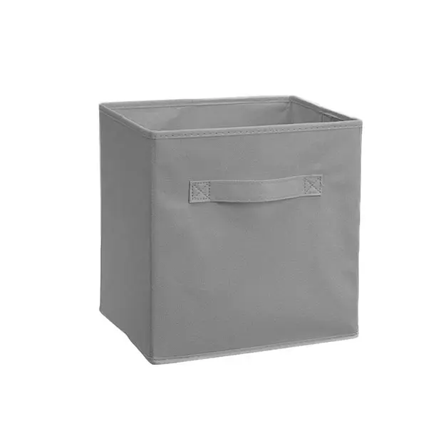 Faltbare Aufbewahrung sbox aus quadratischem Stoff für die Organisation und Aufbewahrung von Heim kleidung