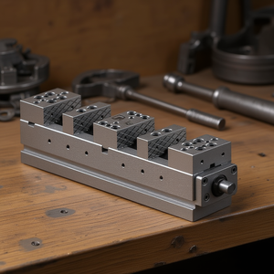Ttake Top Double Modular Vice 4 Piece Locking <b>Bench</b> Vise - Product Image 3