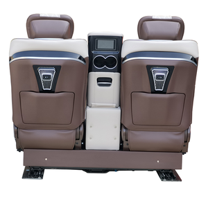 ANSHI lujo G clase cuero eléctrico electrónico VIP van giratorio asiento de coche ajustable para Sprinter Vito Toyota hiace - Product Image 6