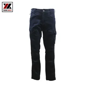 High Quality New Style Fashion Straight Denim Slim Fit Black Jeans