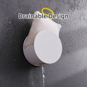 New Kitchen Accessories Soap Holder Drainer Bathroom Sink Shelf Kitchen Wall Mounted Soap <b>Dish</b> <b>Rack</b> Stand Storage - Product Image 3