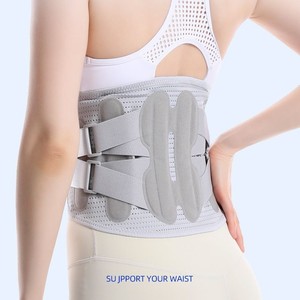 Cinturón de Soporte Lumbar D13 Gris XXL Transpirable para Alivio del Dolor Lumbar - Product Image 4