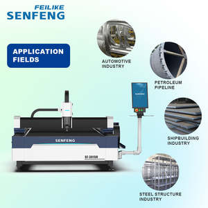 3015n 2000w מכונת חיתוך לייזר מכונת שולחן עבודה אחת גיליון מתכת צלחת לייזר חותך מים קירור דיגיטלי/plt - Product Image 3