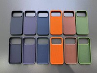 Heybingo Vente en gros Étui de téléphone portable 2-en-1 en tissu technique tendance, magnétique, antichoc, anti-traces de doigts, protection 360° pour 6