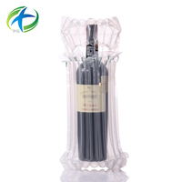 Film protecteur gonflable pour bouteille de vin, sac à colonnes d'air