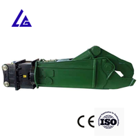 Cisaille hydraulique à double fonction démolition et récupération pour excavatrice avec lames remplaçables et rotation à 360°