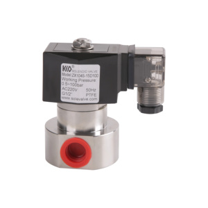 0.5-100bar 6-10mm 1/4-1/2" Brass 2 Position Way Pilot Operated Internal Thread Normally Closed Solenoid safe for Water Gas - Product Image 1