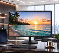 Moniteur PC LED TN 19,5 pouces, écran large noir, 1600x900 HD+, 60Hz, temps de réponse de 3,6 ms / VGA, montage VESA, usage professionnel