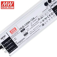 Meanwell HLG-120H-12A/15/20/24A/24B/30/36/42/48/54V A/B/AB/D LED Driver IP67/IP65 Tension constante/Courant de sortie Puissance de sortie