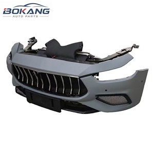 Pare-chocs d'origine pour <span class=keywords><strong>Maserati</strong></span> Ghibli 3.0s Q4 Gransport 2018, kit carrosserie, calandre, réservoir d'eau, pare-chocs avant - Product Image 2