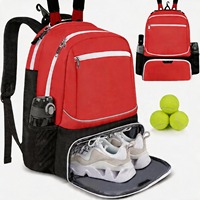 Sac à dos multifonctionnel pour raquette de tennis, prix d'usine, logo personnalisé, sac de sport pour raquette de fitness pour femmes