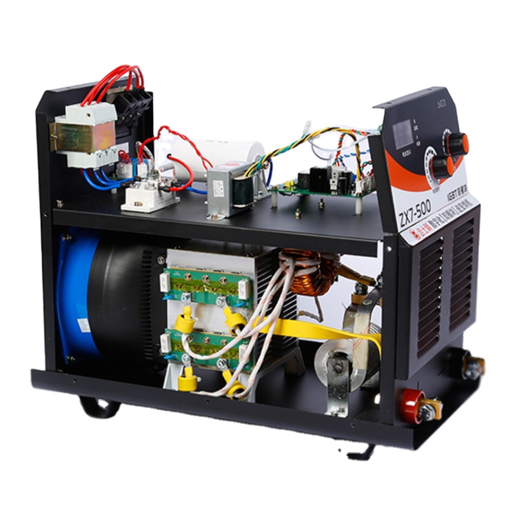 冷風機 黒と赤 ZX7-500 Welding Machine - Efficient Manual DC Arc Welding