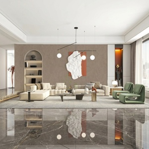 Revêtement mural en tissu jacquard de soie torsadée teinte en fil à haute densité, effet brillant, pour hôtels de luxe et maisons de style chinois moderne # 108 - Product Image 5