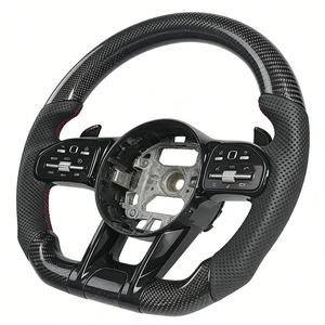 Volante de Fibra de Carbono de Alta Calidad para <span class=keywords><strong>Mercedes</strong></span> Benz AMG W221 W238 W253 W213 GLS <span class=keywords><strong>450</strong></span> - Product Image 1