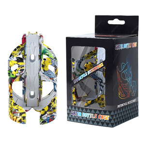 Aluminum Alloy Water Bottle Holder Compact Geometric Design Durable For Motorcycle Electric Bicycle Mountain Bike Handlebar - Product Image 5