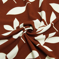 Tissu tissé imprimé Cey 100% polyester fourni comme matière première textile pour la production de vêtements de mode