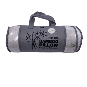 Çin fabrika soğutma bambu yastık rendelenmiş bellek köpük uyku yastığı - Product Image 5