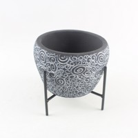 Offre Spéciale pot de fleur décoratif extérieur et intérieur nouveau modèle pot de plante éclater pots de fleurs émaillés