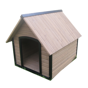 2024 nueva casa de perro de madera aislada para exteriores diseño impermeable moderno para perros grandes - Product Image 2