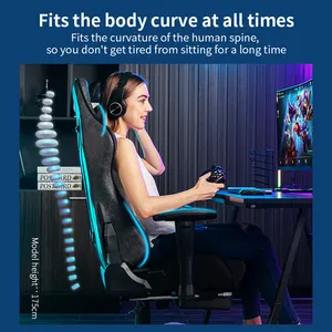 컴퓨터 게임 레이싱 게임 의자 좌석 발판 요추 베개