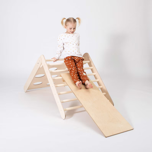 ชุดปีนเขาสามเหลี่ยมพับได้พร้อมทางลาดของขวัญคริสต์มาสสำหรับเด็ก - Product Image 1