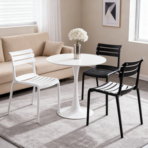 Silla de Exterior de Plástico Impermeable para Parque, Piscina, Resort y Alquiler Vacacional, Muebles de Fácil Mantenimiento - Product Image 2