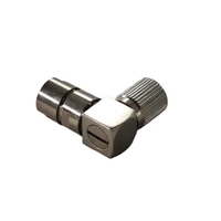Câble Flex-3 Électrique Étanche, Connecteur Mâle à Angle Droit, Pince 1.6/5.6 L9, Connecteur Coaxial RF, Bornes