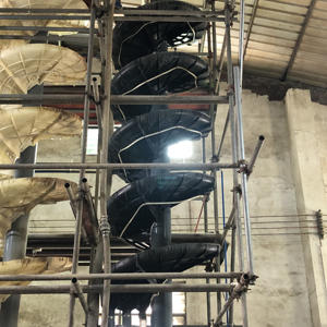 Chute spirale de récupération des résidus, séparation des scories métalliques, recyclage des ressources - Product Image 3