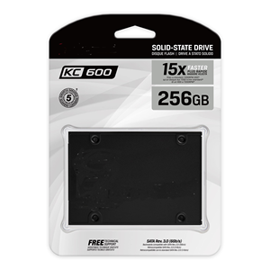 SSD KC600 2.5 Inch <b>Internal</b> SATA 3.0 3D NAND Solid State <b>Drive</b> 128GB/256GB/512GB - Product Image 1