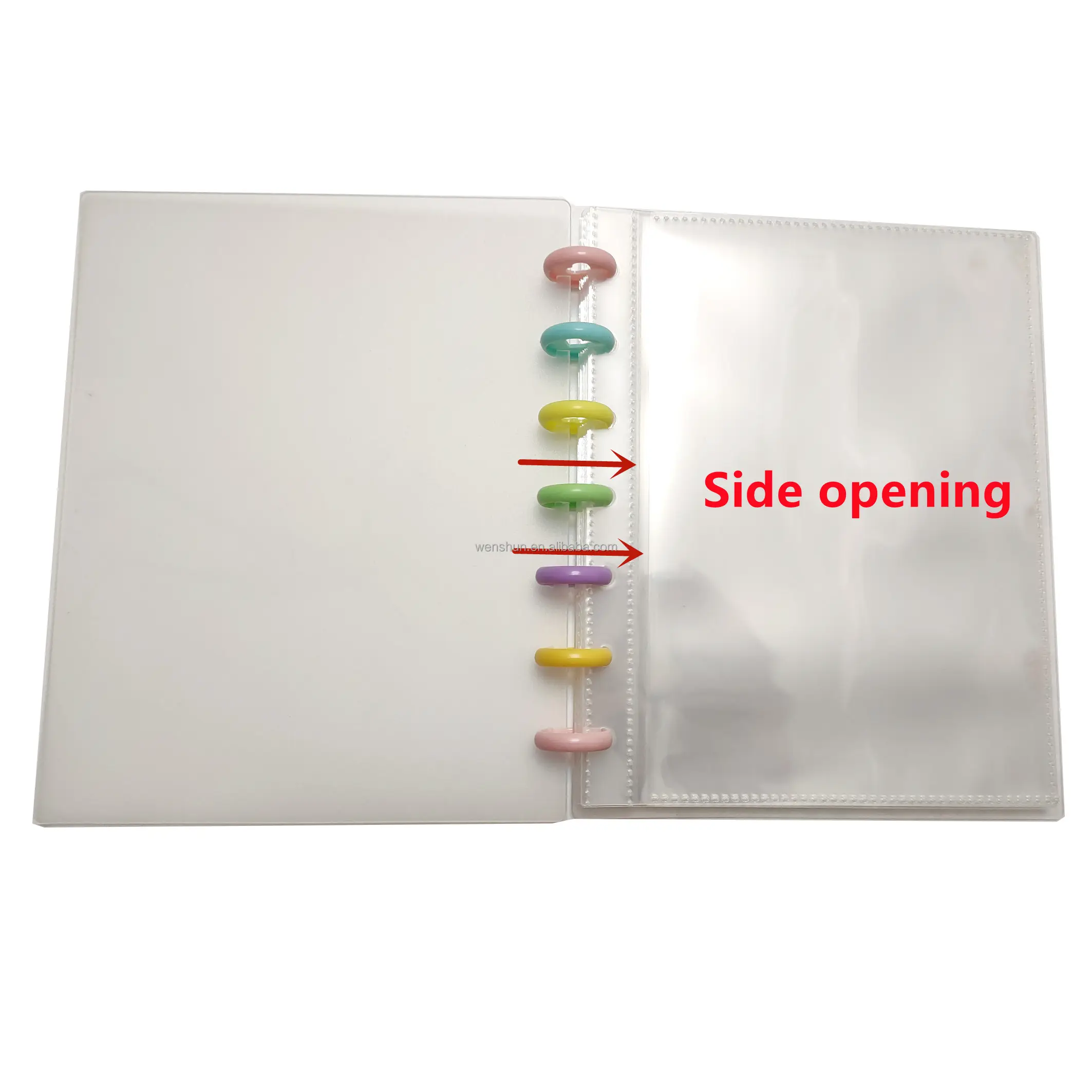 Manufacturer Detachable Inside Pages PP Cover Disc Bind Photo Collect Book