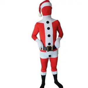 Großhandel und einzelhandel party billig phantasie engen körper anzug Weihnachten outfits kleidung zentai catsuits party kostüm für kinder