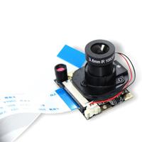 Pi 4 kamera 5MP OV5647, penglihatan malam 1080P opsional sudut lebar mata ikan IR-CUT kamera untuk Rasp berry Pi 4B 3B + 3B Zero