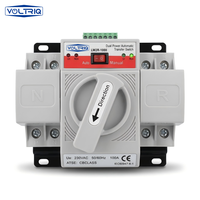 Nouveau modèle 2P 63A Commutateur de transfert automatique intelligent pour générateur, Commutateur de commutation de puissance, Contrôleur ATS 50HZ/60HZ