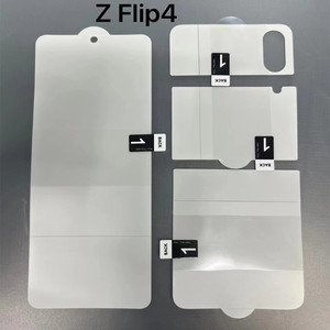 Pellicola Protettiva in Idrogel TPU Morbido Infrangibile per Samsung Z Flip 6 <span class=keywords><strong>3</strong></span> <span class=keywords><strong>4</strong></span> Z Fold 6 5 <span class=keywords><strong>3</strong></span> <span class=keywords><strong>4</strong></span>, Pellicola Flessibile in Vetro per Schermo - Product Image 3