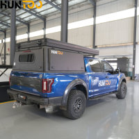 Huntoo - Cámper Desplegable para Camioneta, Cabina Ligera para Acampar en Camioneta, Ideal para Aventuras al Aire Libre