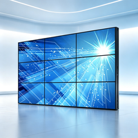 Mur vidéo LCD industriel Full HD avec cadre ultra-fin pour l'extérieur et les magasins de détail, garantie 1 an - Fonctionnalité SDK