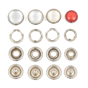 Custom Color Metal Baby Clothes Garment Accessories Prong 9.5mm Snap Buttons - Product Image 6