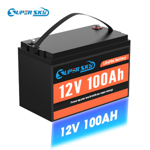 Pack de batterie solaire au lithium 12v 24V 200Ah Pack de batterie LiFePO4 à cycle profond 300Ah pour le stockage de l'énergie domestique - Product Image 1