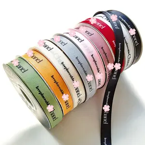 Luxury Design Ribbon Florist Material Gift Wrapping Ribbon Silk Ribbon for Flowers
