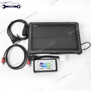 For Doosan UVIM Diagnostic Tool Excavator Forklift Engine Fault <b>Scanner</b> Detection OBD Interface DDT CARNICS SCR DPF DCU ECU+G2 - Product Image 5