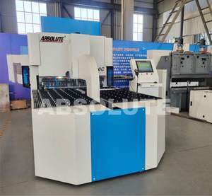 Opération facile Centre de cintrage flexible Construction CNC Structures en acier Machine à cintrer les panneaux automatique - Product Image 2